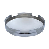 Front Hub Caps for Steel & Aluminum Wheels 5 Notch 3/4" Sidewall UP#10104-Pair