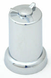 Lug Nut Covers 33mm & 1 1/4" Push-On Tube W/Spinner Top 3" Tall GG#10112-20 Pack