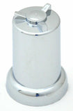 Lug Nut Covers 33mm & 1 1/4" Push-On Tube W/Spinner Top 3" Tall GG#10112-40 Pack