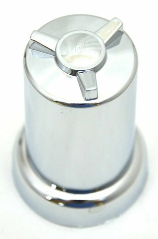 Lug Nut Covers 33mm & 1 1/4" Push-On Tube W/Spinner Top 3" Tall GG#10112-5 Pack