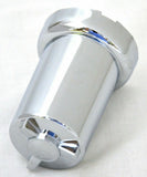 Lug Nut Covers 33mm & 1 1/4" Push-On Tube W/Spinner Top 3" Tall GG#10112-5 Pack