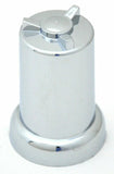 Lug Nut Covers 33mm & 1 1/4" Push-On Tube W/Spinner Top 3" Tall GG#10112-5 Pack