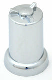 Lug Nut Covers 33mm & 1 1/4" Push-On Tube W/Spinner Top 3" Tall GG#10112-5 Pack