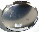 Front Hub Cap 4 Even Notches for Aluminum Wheel Dome Chrome 1" Lip UP#10118 Each