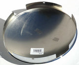 Front Hub Cap 4 Even Notches for Aluminum Wheel Dome Chrome 1" Lip UP#10118 Each
