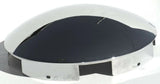 Front Hub Cap 5 Even Notches for Aluminum Wheel Dome Chrome 1" Lip UP#10119 Each