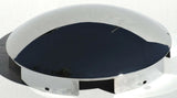 Front Hub Cap 5 Even Notches for Aluminum Wheel Dome Chrome 1" Lip UP#10119 Each