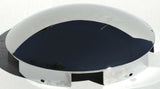 Front Hub Cap 5 Even Notches for Aluminum Wheel Dome Chrome 1" Lip UP#10119 Each