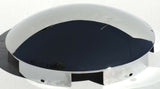 Front Hub Cap 5 Even Notches for Aluminum Wheel Dome Chrome 1" Lip UP#10119 Each