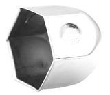 Standard Nut Covers for 1-1/16 Wrench/Socket Chrome 1-1/8 H GG#10120-10 Pack