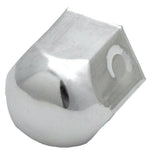 Nut Covers 1 1/8" Standard Style Chrome Steel 1 1/4" Tall GG#10140 Set of 10