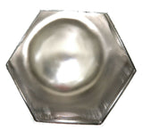 Nut Covers 1 1/8" Standard Style Chrome Steel 1 1/4" Tall GG#10140 Set of 10
