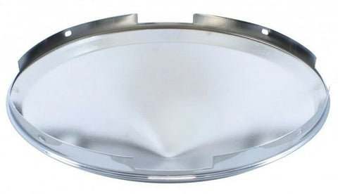 Front Hub Cap for Steel Wheel 4 Notch Cone Point Chrome 7/16" Lip UP#10146 Each