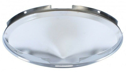 Front Hub Cap for Steel Wheel 4 Notch Cone Point Chrome 7/16" Lip UP#10146 Each