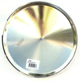 Front Hub Cap for Steel Wheel 4 Notch Cone Point Chrome 7/16" Lip UP#10146 Each