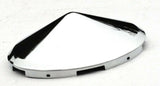 Front Hub Caps 5 Even Notches Cone Pointed Chrome 7/16" Lip UP#10147 Pair