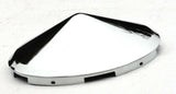 Front Hub Caps 5 Even Notches Cone Pointed Chrome 7/16" Lip #10147 Each
