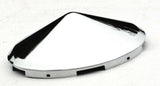 Front Hub Caps 5 Even Notches Cone Pointed Chrome 7/16" Lip #10147 Each