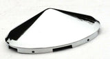 Front Hub Caps 5 Even Notches Cone Pointed Chrome 7/16" Lip #10147 Each