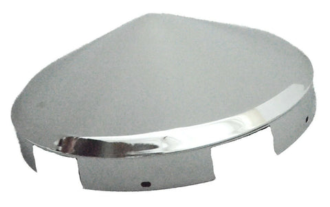 Front Hub Cap 5 Even Notches Cone Pointed Chrome 1" Lip UP#10150 Each