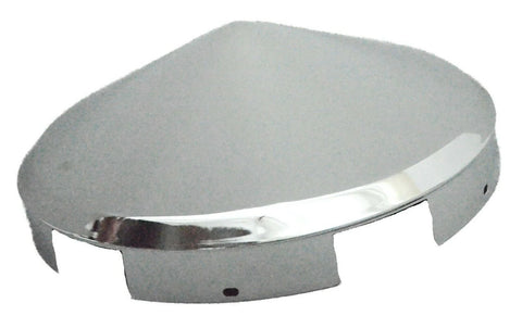 Front Hub Cap 5 Even Notches Cone Pointed Chrome 1" Lip UP#10150 Each