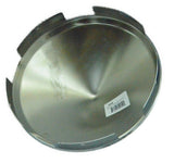 Front Hub Cap 5 Even Notches Cone Pointed Chrome 1" Lip UP#10150 Each