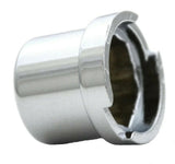 Nut Covers for 7/16" & 12mm Pointed Chrome Plastic 3/4" Tall GG#10152-10 Pack