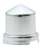 Nut Covers for 7/16" & 12mm Pointed Chrome Plastic 3/4" Tall GG#10152-10 Pack