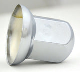 GG Nut Covers 1 1/4" Standard Style Flange Chrome Steel 2" Tall #10190 Set of 40