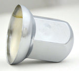 GG Nut Covers 1 1/4" Standard Style Flange Chrome Steel 2" Tall #10190 Set of 40