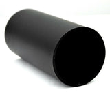 Lug Nut Covers 33mm Screw/Thread-on Cylinder Matte Black 4 1/4"UP#10190 Set of 5