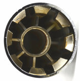 Lug Nut Covers 33mm Screw-On Gear Style Plastic 3 1/2" Tall GG#10223 Set of 60