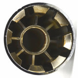 Lug Nut Covers 33mm Screw-On Gear Style Plastic 3 1/2" Tall GG#10223 Set of 60