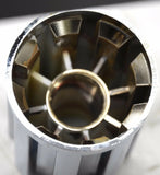 Lug Nut Covers 33mm Screw-On Gear Style Plastic 3 1/2" Tall GG#10223 Set of 60