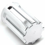 Lug Nut Covers 33mm Screw-On Gear Style Plastic 3 1/2" Tall GG#10223 Set of 60