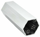 Lug Nut Covers 33 mm Push-On Hex Flat Top Plastic 5" Tall GG#10224 Set of 40
