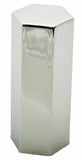 Lug Nut Covers 33 mm Push-On Hex Flat Top Plastic 5" Tall GG#10224 Set of 40