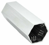 Lug Nut Covers 33 mm Push-On Hex Flat Top Plastic 5" Tall GG#10224 Set of 5