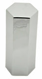 Lug Nut Covers 33 mm Push-On Hex Flat Top Plastic 5" Tall GG#10224 Set of 5