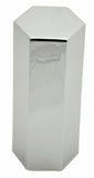 Lug Nut Covers 33 mm Push-On Hex Flat Top Plastic 5" Tall GG#10224 Set of 5