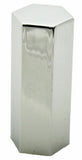 Lug Nut Covers 33 mm Push-On Hex Flat Top Plastic 5" Tall GG#10224 Set of 5