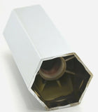 Lug Nut Covers 33mm Screw-On Hex Flat Top Plastic 5" Tall GG#10225 Set of 40