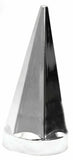 GG Lug Nut Covers 33 mm Push-On Hex Pyramid Spike 4 3/4" Tall #10226 Set of 5