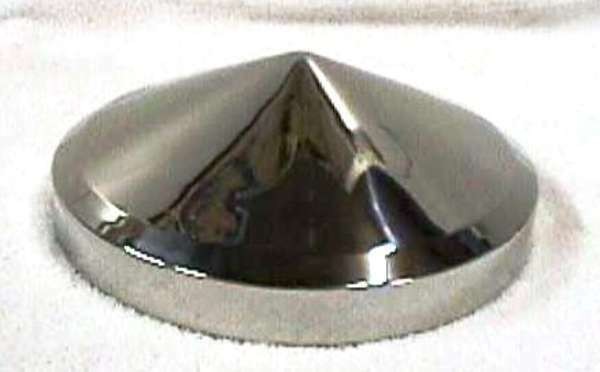Hub Caps Rear for Axle with 12 of the 1/2 Studs 7-1/2" Cone Point UP#10227 Pair