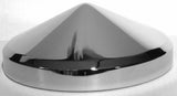 Hub Cap Rear for 1995 & Newer Trucks Cone Pointed Chrome 8" ID UP#10228 Set of 4