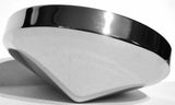 Hub Cap Rear for 1995 & Newer Trucks Cone Pointed Chrome 8" ID UP#10228 Set of 4