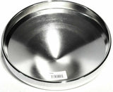 Hub Caps Rear for 1995 & Newer Trucks Cone Pointed Chrome 8" I.D. UP#10228 Pair