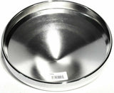 Hub Caps Rear for 1995 & Newer Trucks Cone Pointed Chrome 8" I.D. UP#10228 Pair