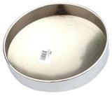 Rear Hub Cap 1-1/2 Sidewall 8" I.D. Dome Chrome 8 of 5/8" Stud UP#10230-Set of 4