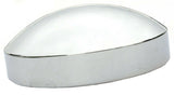 Rear Hub Cap 1-1/2 Sidewall 8" I.D. Dome Chrome 8 of 5/8" Stud UP#10230-Set of 4